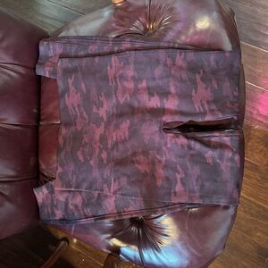 SPANX Camo Wine Shape Wear Leggings